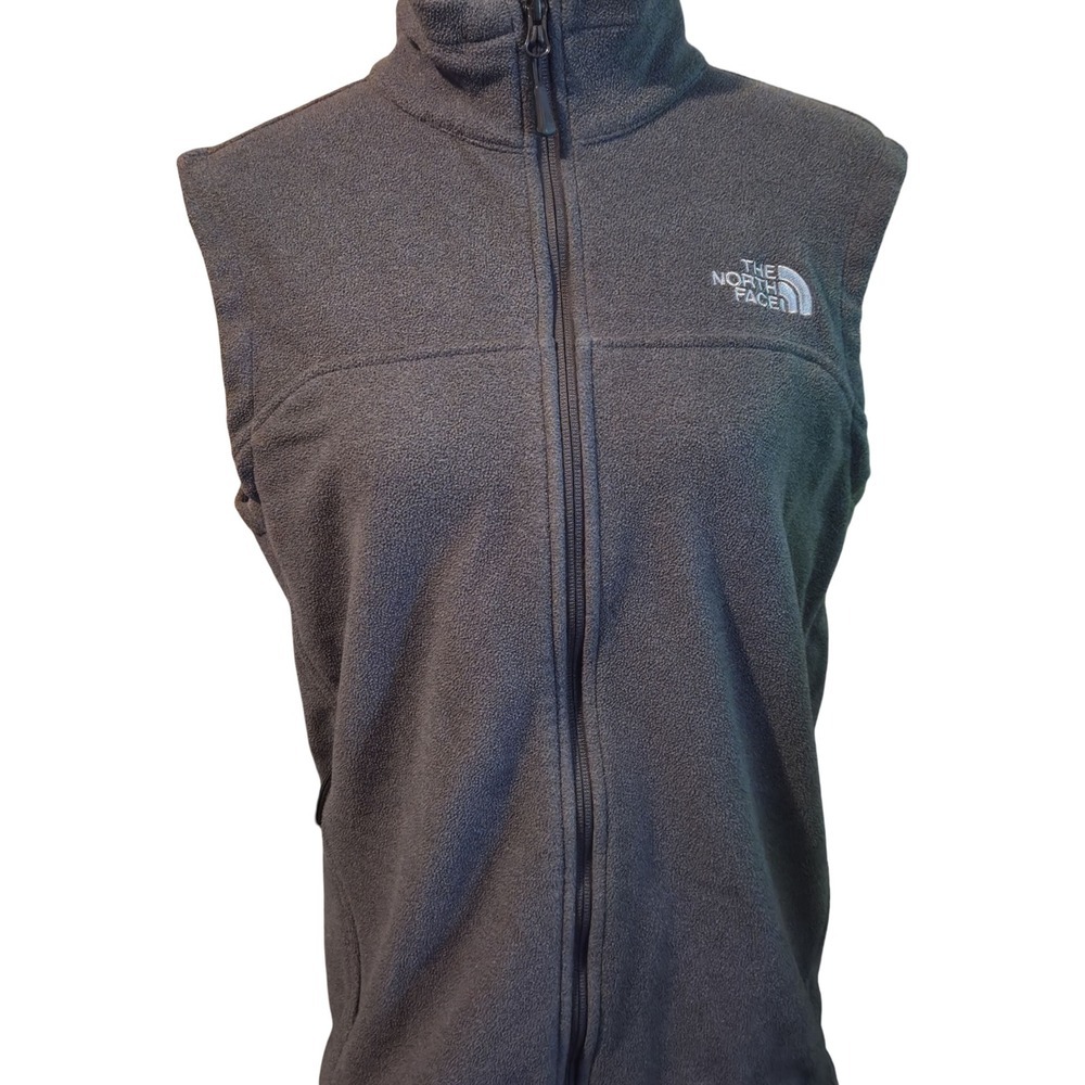The North Face Fleece Vest Full Zip Sleeveless Outdoor Activewear Sz S